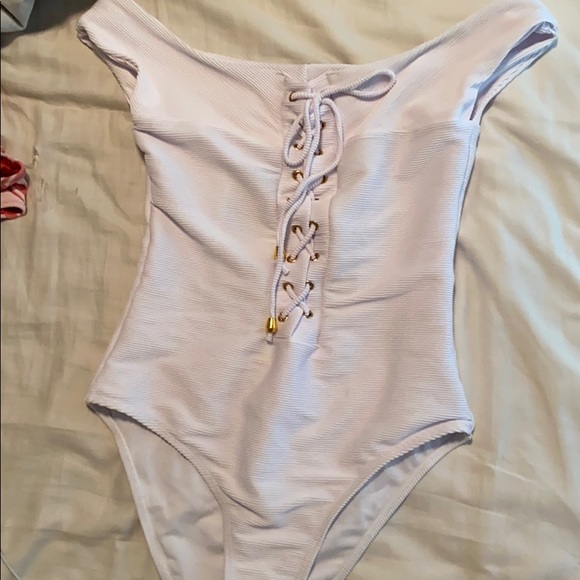 SHEIN Other - White, One Piece Bathing Suit, XL from SHEIN